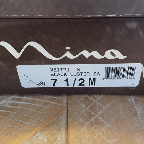 Nina Black Veitri Luster Dress Heels - Picture 6 of 6